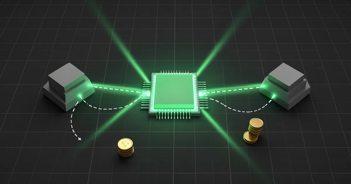 Diagram showing multiple AI models connected to a single AI agent platform