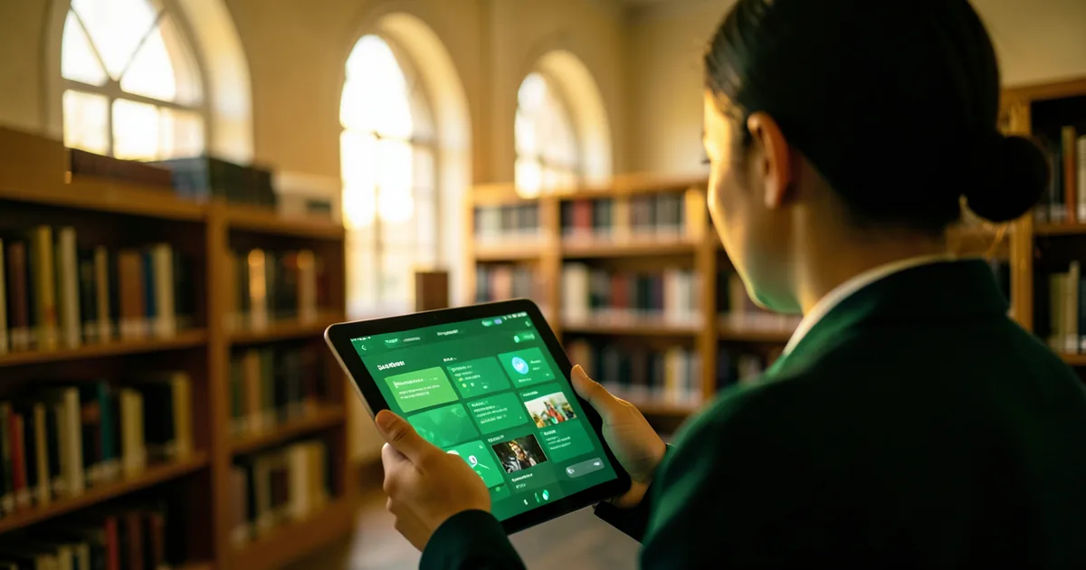 AI agent helping a prospective student explore courses on a university website