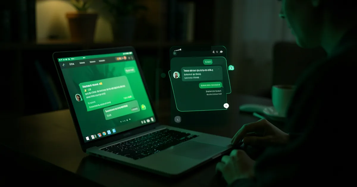 AI agent resolving a customer support question instantly on a website